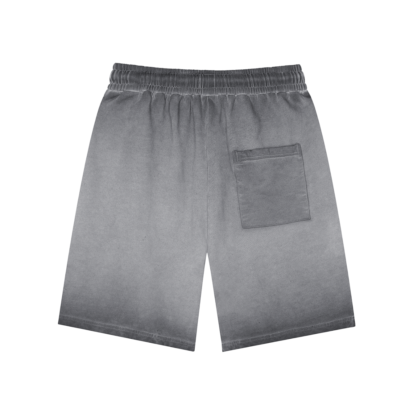 Reverse Dyed Scrambled Mind Torn Sweatshorts