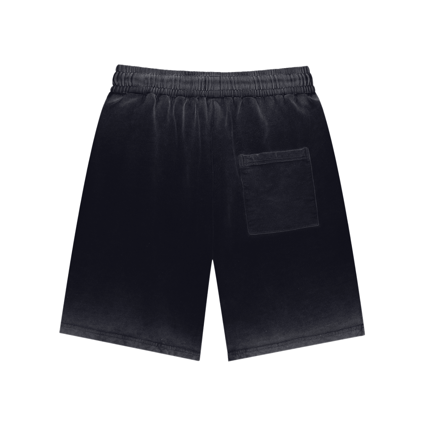 Reverse Dyed Scrambled Mind Torn Sweatshorts
