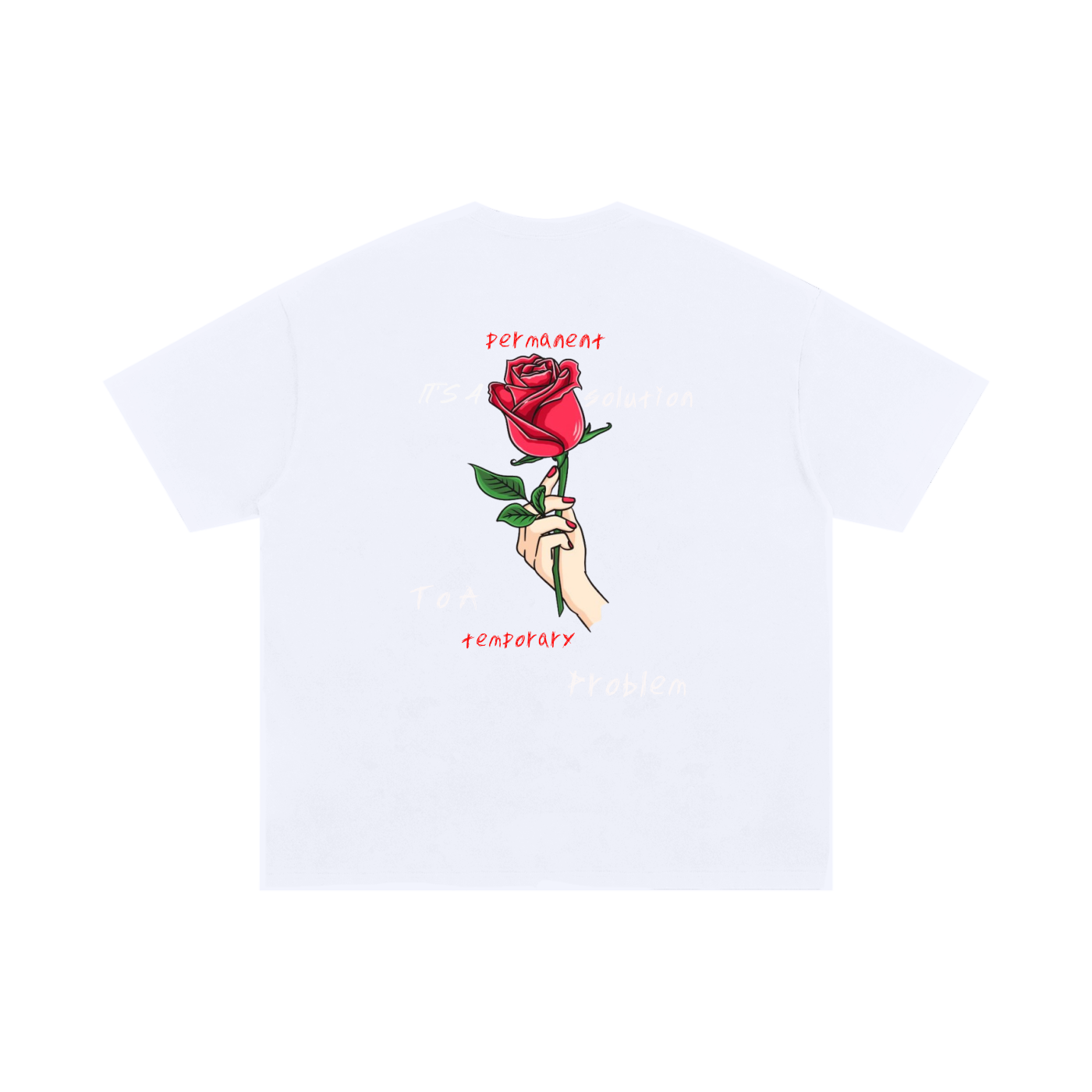 Oversized Mind Torn IAPSTATP T-shirt