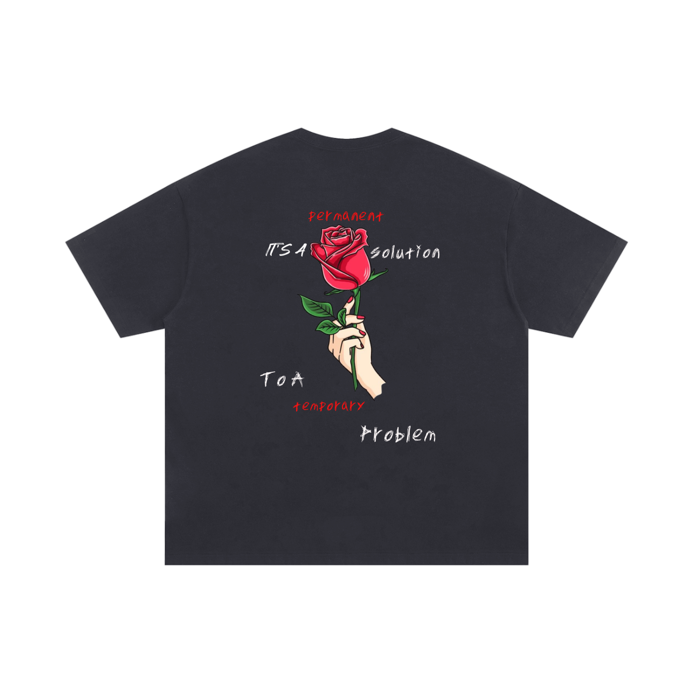 Oversized Mind Torn IAPSTATP T-shirt