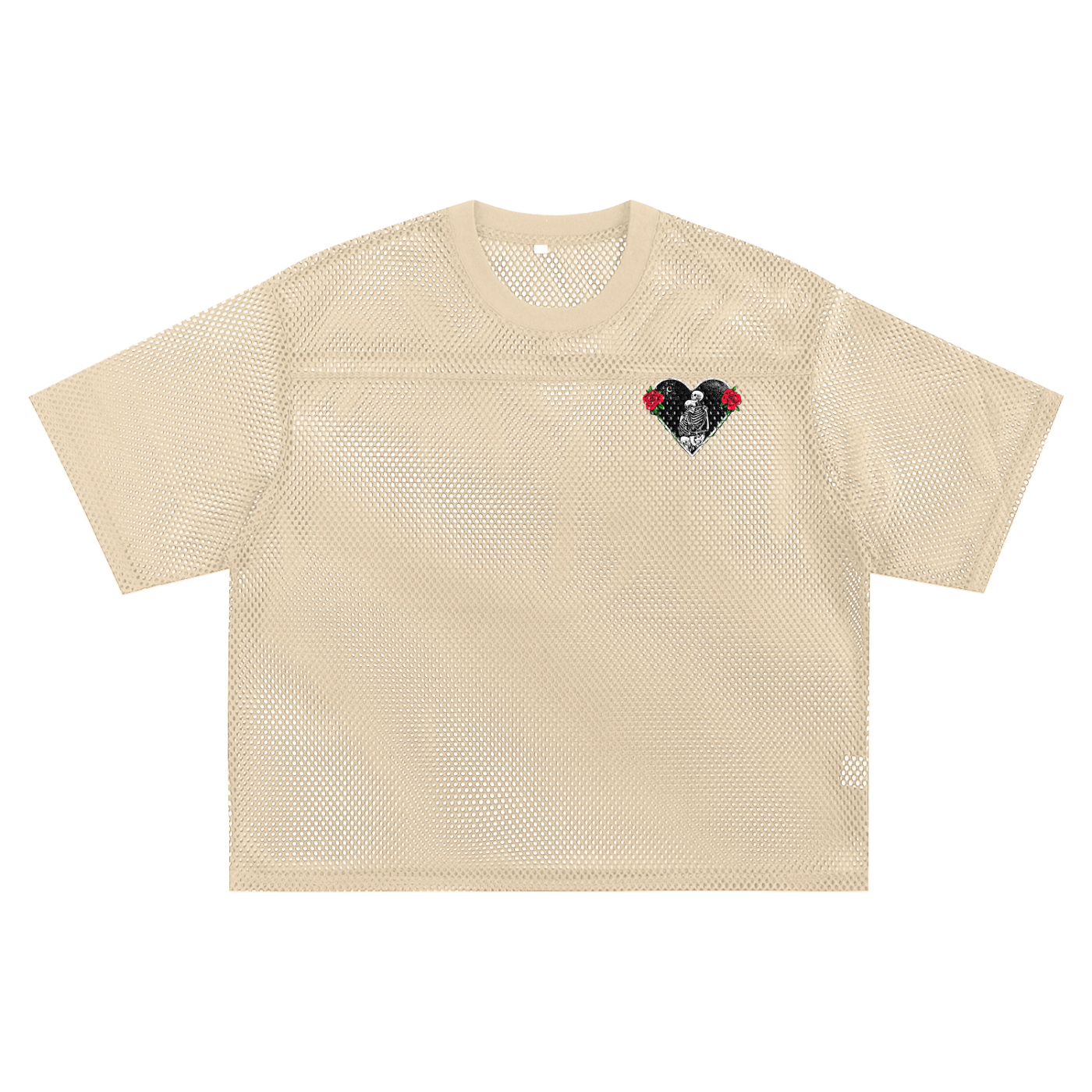 See-through Boxy Net T-shirt