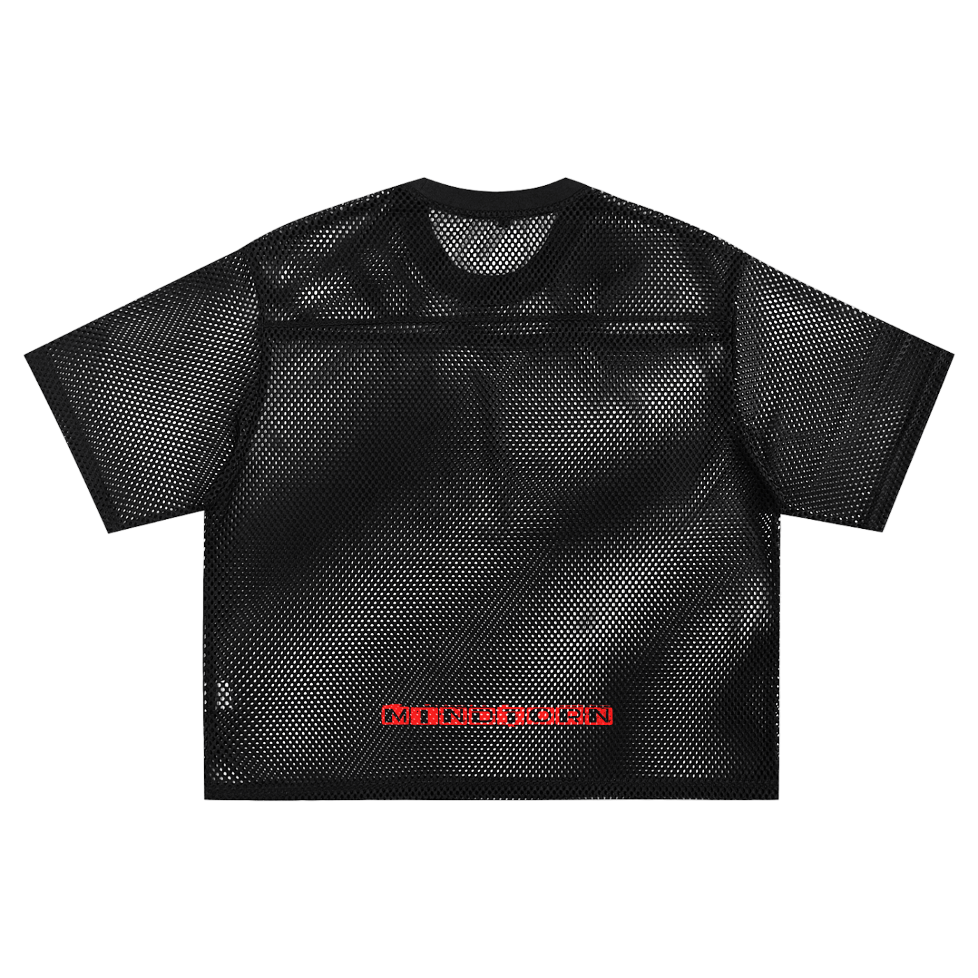 See-through Boxy Net T-shirt