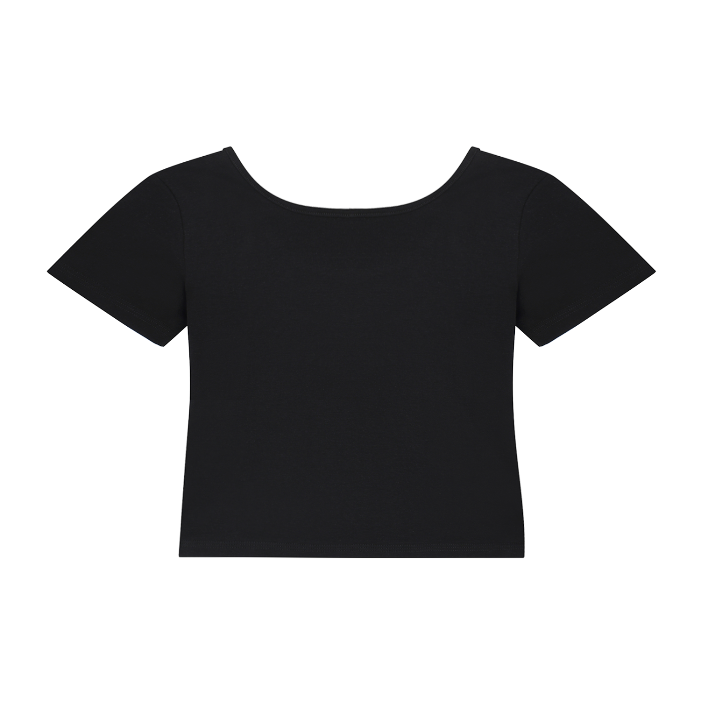 Essential Cotton Mind Torn Bodycon Crop Top