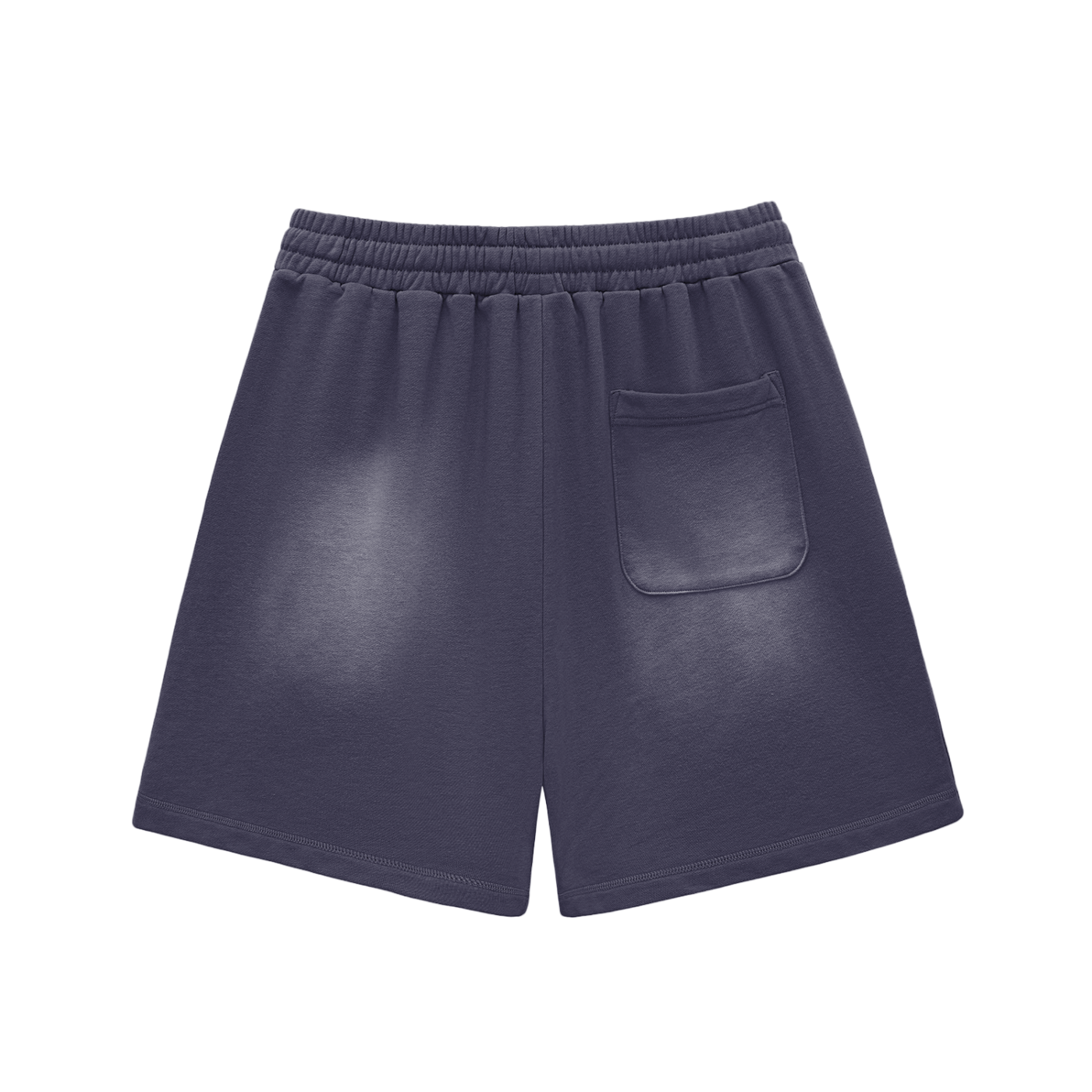Sun Fade Raw Edge MindTorn Cotton Shorts